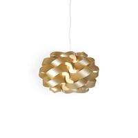 LAMPA WISZĄCA CLO/S/50/NGLD GOLD - kolor złoty, Konventionell, tworzywo sztuczne (50/155cm)