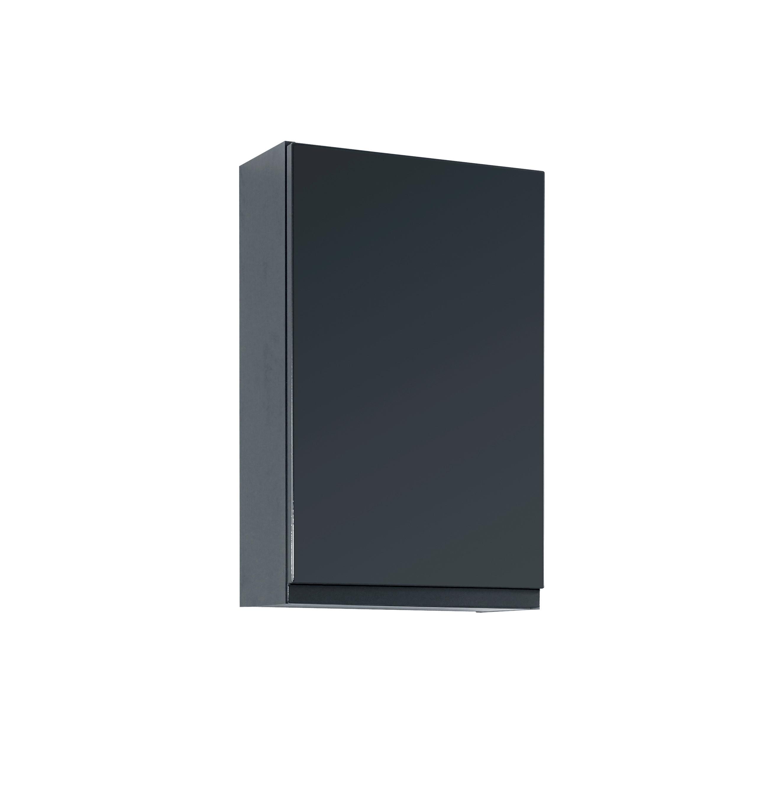 Hängeschrank Cardiff Grau - Grau, Design, Holzwerkstoff (40/64/20cm) - Held