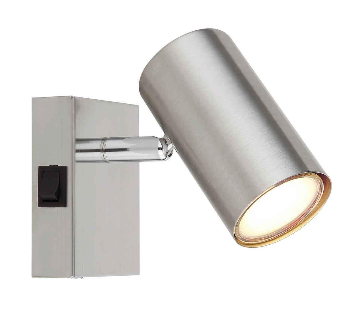 Proiector Robby - culoare nichel/culoare crom, Modern, metal (7/12/10cm)