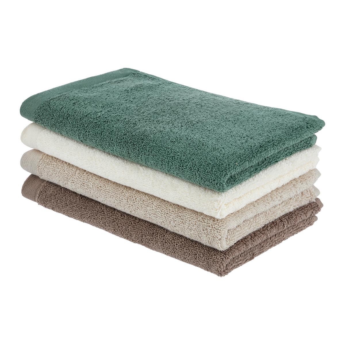 Gästetuch Bio-Elsa Waldgrün ca. 30x50cm - Waldgrün, Natur, Textil (30/50cm) - ecoTree