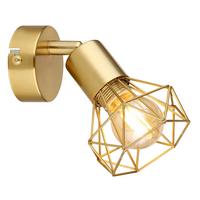 STRAHLER 54802GB-1 - Goldfarben, Design, Metall (8/13/13,5cm) - Globo