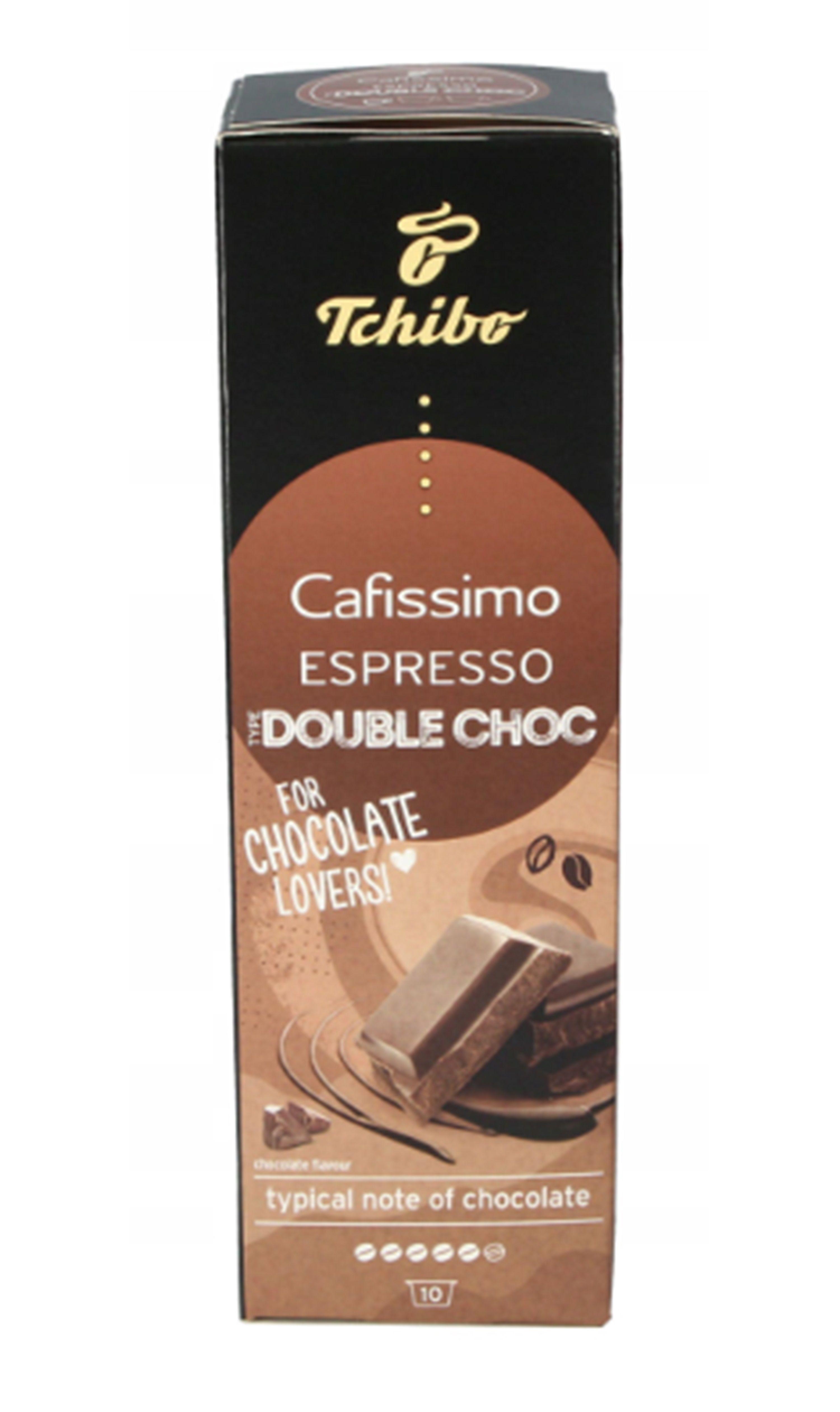 Kávékapszula Tchibo Espresso Dupla Csokis - barna, papír (0,075kg)