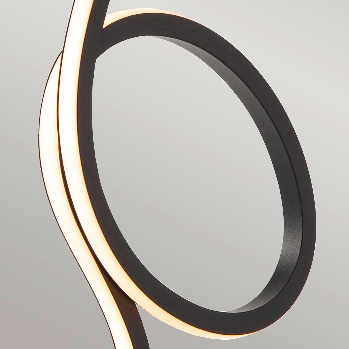LED Asztali Lámpa Flamingo-Tl-Blk - fekete, Trend (15/50cm) - Elstead Lighting