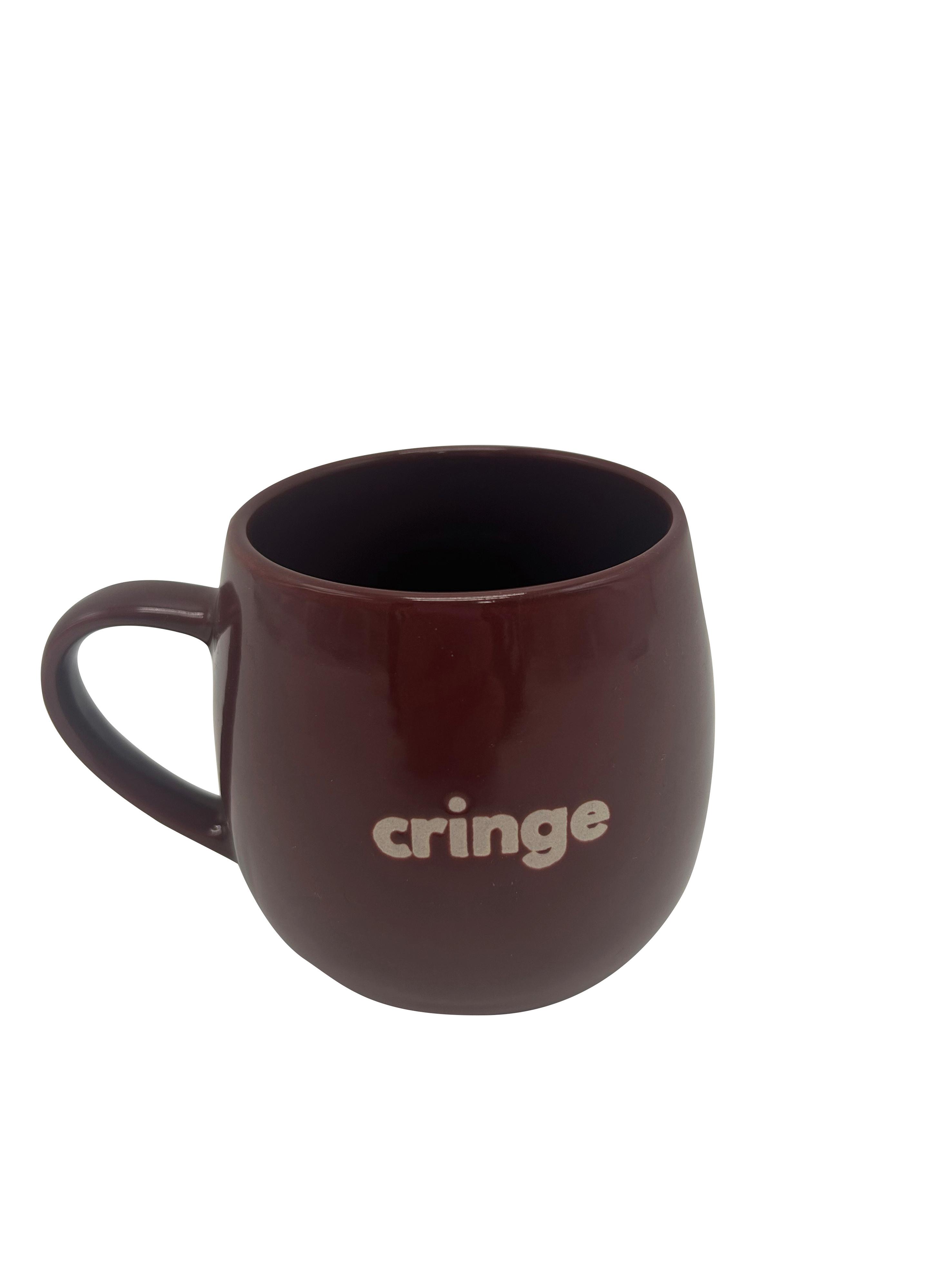 Kaffeebecher Cringe Braun ca. 400ml - Braun, MODERN, Keramik (7,5/9cm) - Mömax