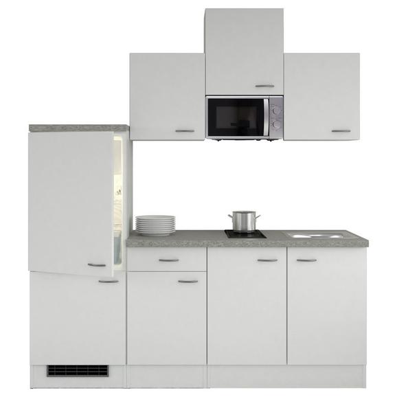 Küchenblock in Weiss inkl. Geräte und Spüle 'Wito' online kaufen mömax