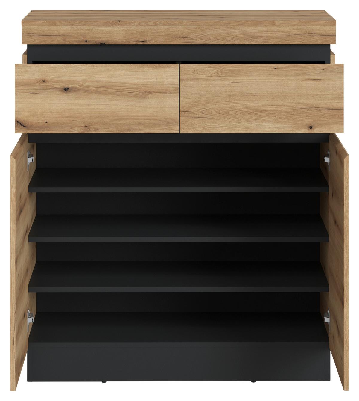 Comodă CORTE - Trend, material pe bază de lemn (100,6/116/45cm) - Modern Living