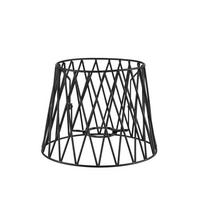 Leuchtenschirm Jufi aus Metall Ø ca. 20cm - Schwarz, Modern, Metall (20/15cm) - Modern Living