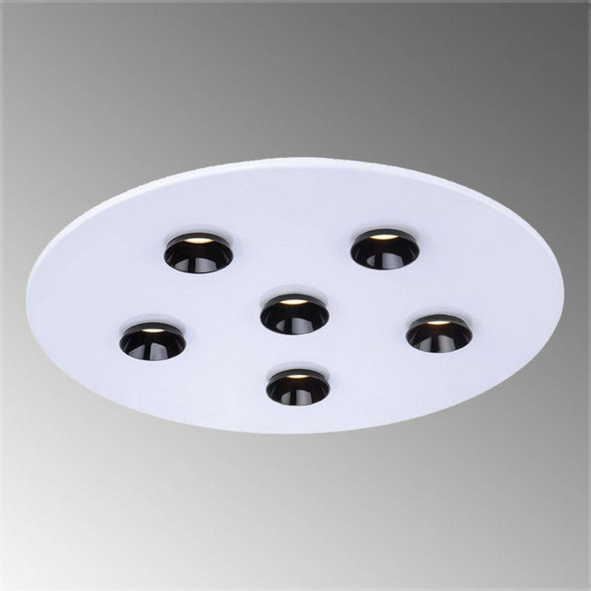 LED Mennyezeti Lámpa Lumi - magasfényű fehér, fém (50/4cm)