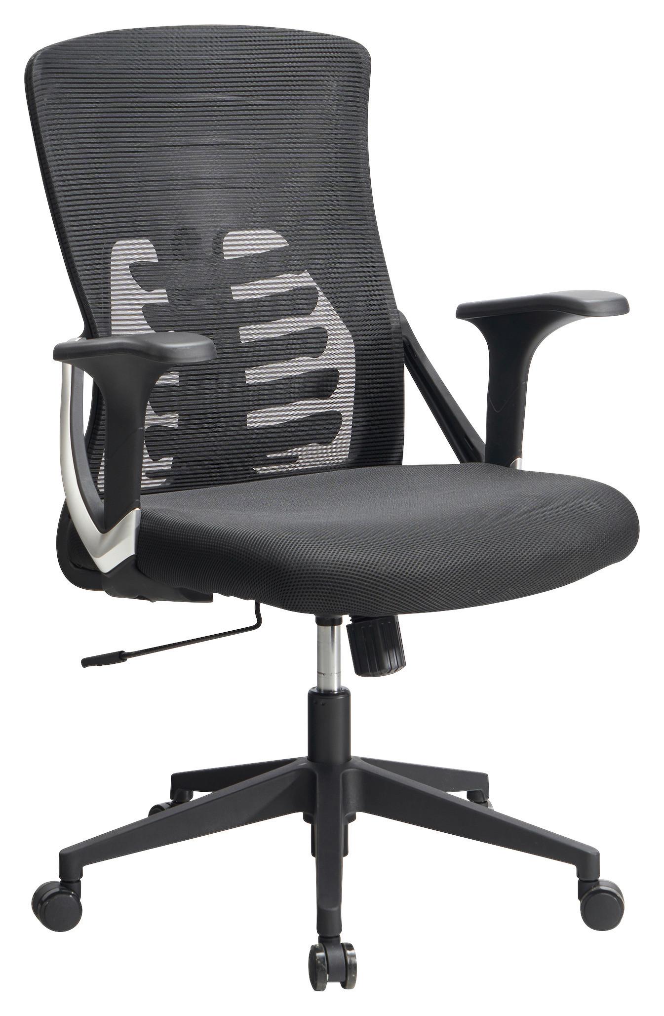DREHSTUHL SPM1.445 - Schwarz, Design, Kunststoff/Textil (65/104/65cm) - MID.YOU
