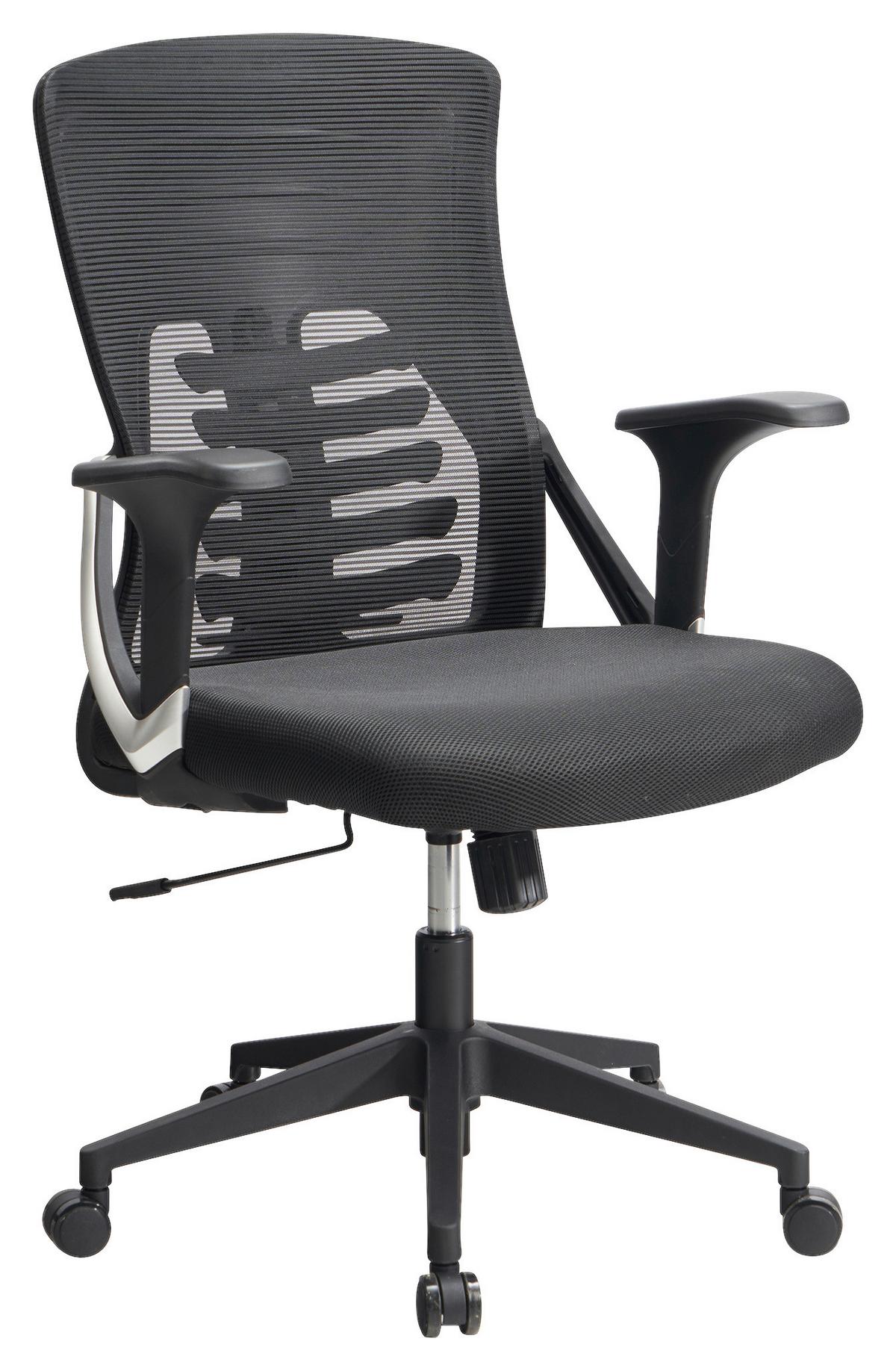 DREHSTUHL SPM1.445 - Schwarz, Design, Kunststoff/Textil (65/104/65cm) - MID.YOU