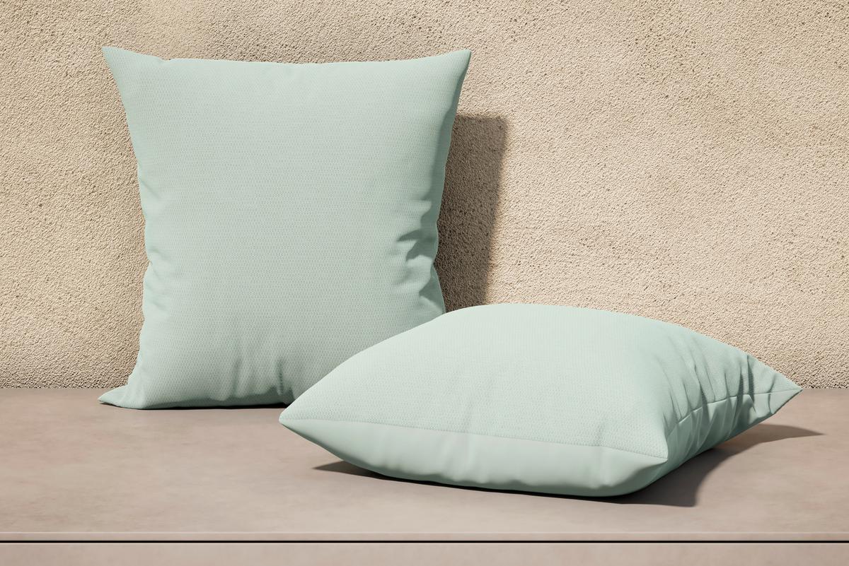 Outdoorkissen Divina Grün ca. 45x45 cm - Grün, MODERN, Textil (45/4/45cm) - Bessagi Garden