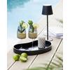 VITVINSGLAS NICKI - svart, Modern, glas (7,9/22cm) - Gourmesto