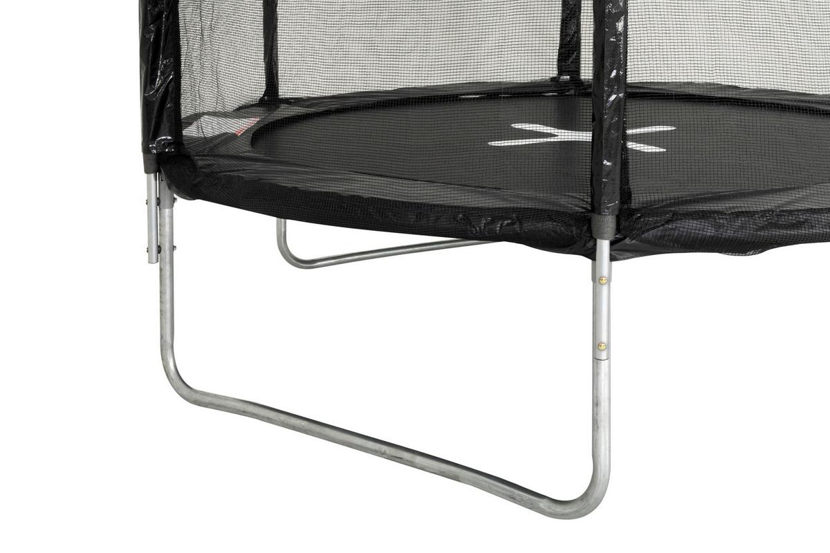 Trampolin Jump Schwarz Ø ca. 250cm - Schwarz, KONVENTIONELL, Kunststoff/Textil (250/239cm) - Mömax