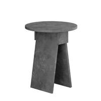 Beistelltisch Chen ca. 42x50 cm Grau - Grau, Design, Holzwerkstoff (42/50cm) - Livetastic