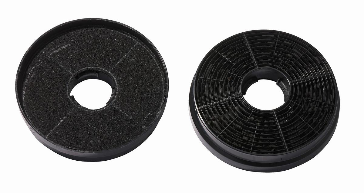 Kohlefilter CF130 Schwarz - Schwarz, Trend, Kunststoff (10/2/10cm) - PKM