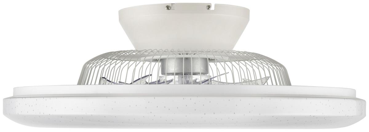Ventilator de plafon Luftiku - alb, Konventionell, plastic (59/19,5cm) - Premium Living