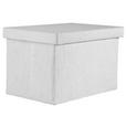 Škatla Za Shranjevanje Cindy - bela, Moderno, tekstil (38/26/24cm) - Mömax modern living Škatla Za Shranjevanje Cindy - bela, Moderno, tekstil (38/26/24cm) - Mömax modern living