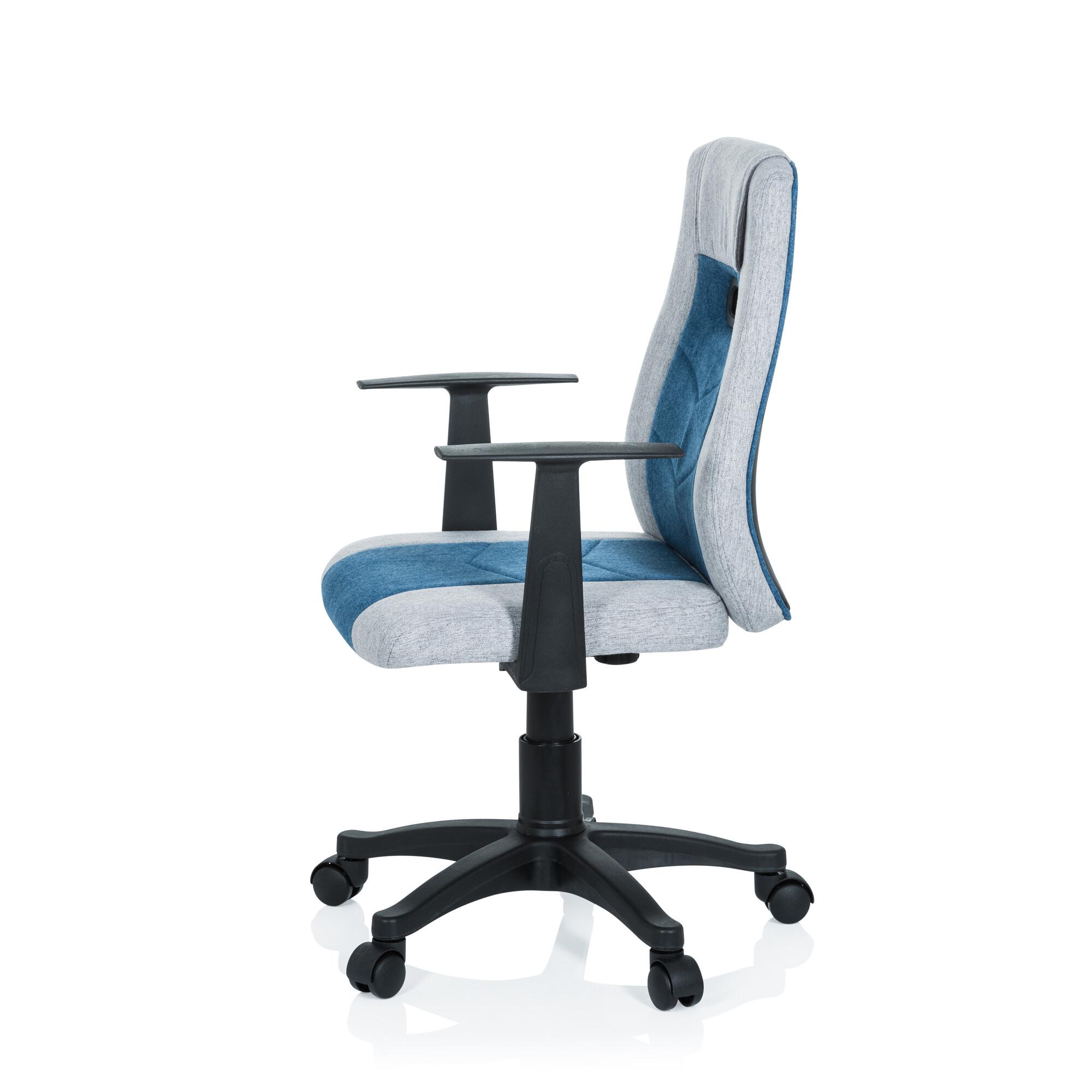 Mladinski Vrtljivi Stol Kiddy Extra, Siva, Modra - modra/siva, Basics, umetna masa (55/95-105/45cm) - MID.YOU