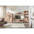 Wandboard in Braun - Naturfarben, LIFESTYLE, Holz (100/20/25cm) - ZANDIARA