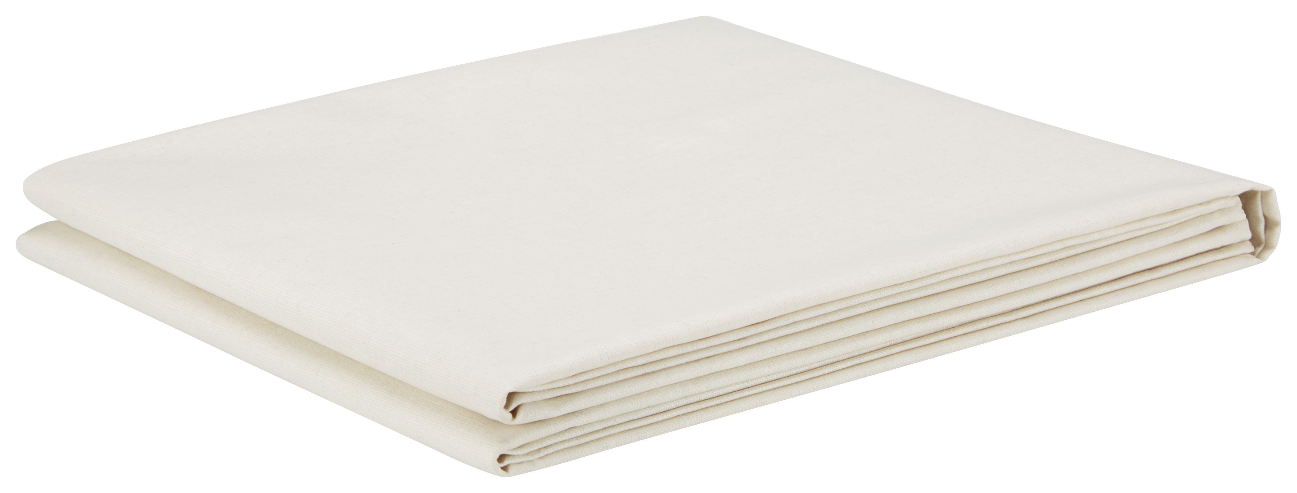 Tischdecke Cornelia Weiß - Weiß, Textil (130/160cm) - Mömax modern living