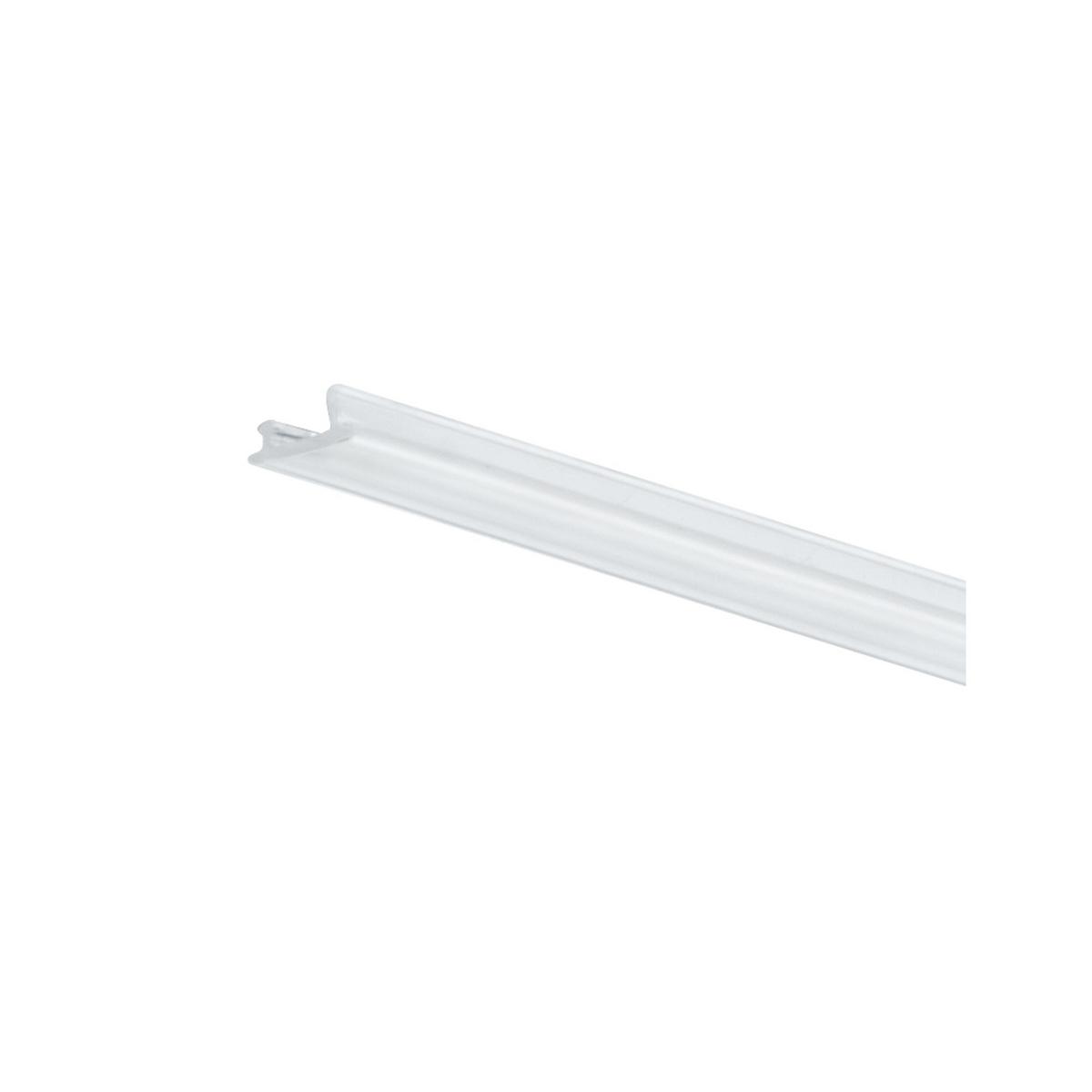 Schienensystem-Abdeckschiene Safety Cover Strip Transparent - Transparent, Basics, Kunststoff (68/1cm) - Paulmann