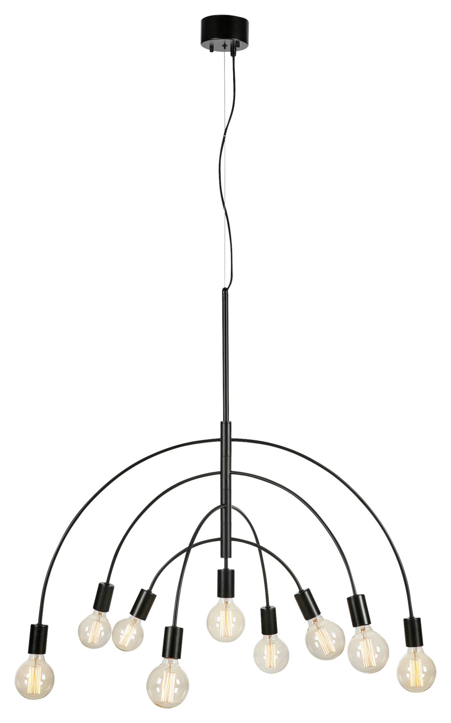 Hängeleuchte Lavello Pendant max. 40 Watt - Schwarz, Basics, Metall (94,5/94,5/89cm) - Markslöjd