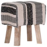 HOKER PUFFY -BEACH CLUB- - kolor naturalny/czarny, Lifestyle, tkanina/drewno (40/50/33cm) - Landscape