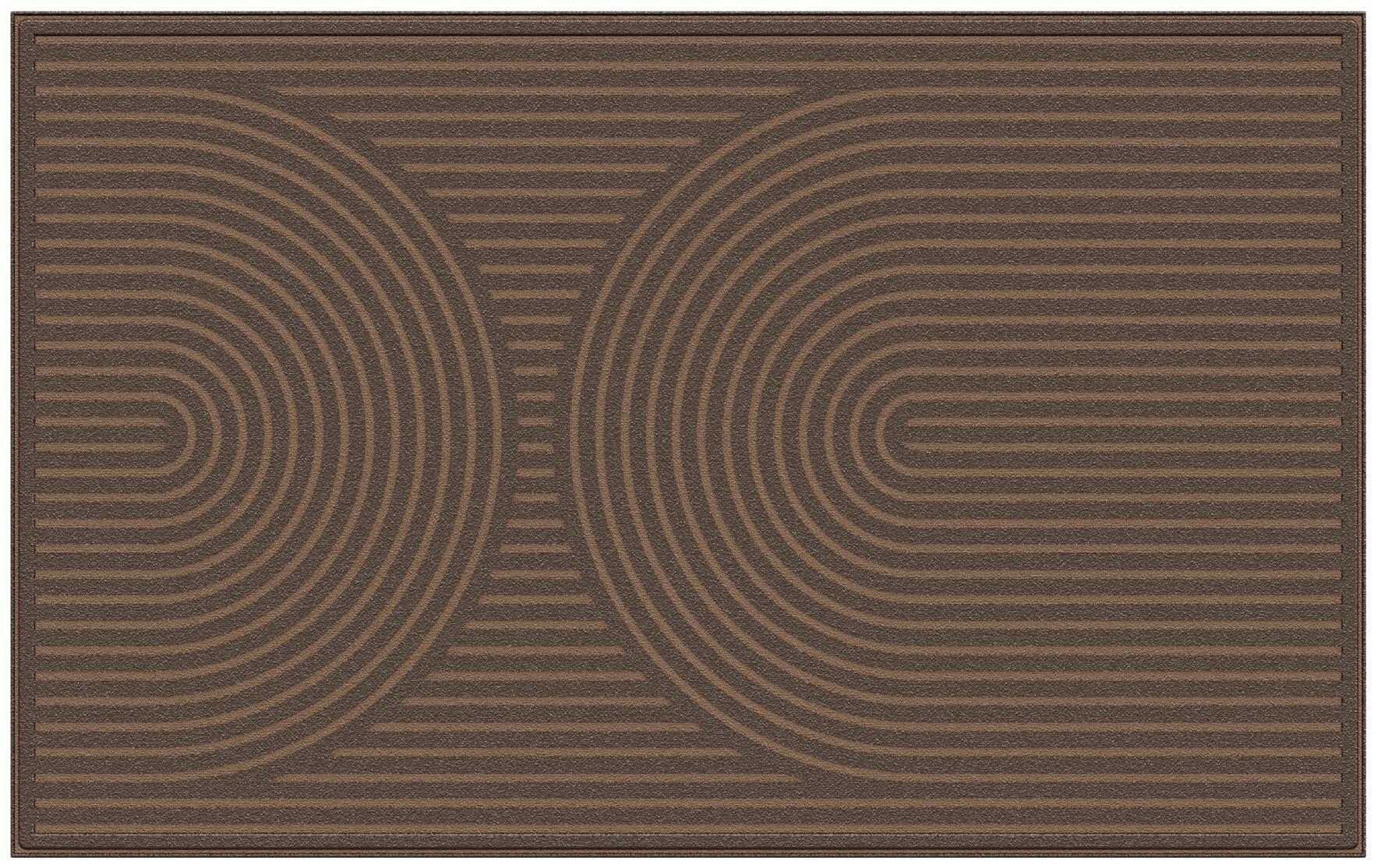 Covoraș De Intrare Oskar - maro, Konventionell, textil (50/80cm)