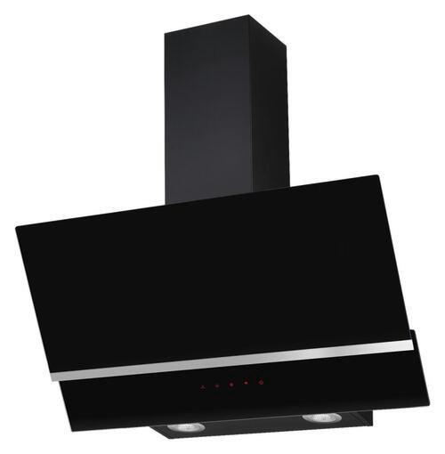 Dunstabzugshaube 60262 - Edelstahlfarben/Schwarz, LIFESTYLE, Glas/Metall (90/113,8/37,8cm) - Mican
