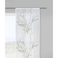 Lapfüggöny Fehér/barnásszürke Színű - fehér, modern, textil (60/245cm) - MÖMAX modern living