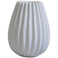 Vase Domo Hellblau - Hellblau, Keramik (20/25,5cm) - Premium Living