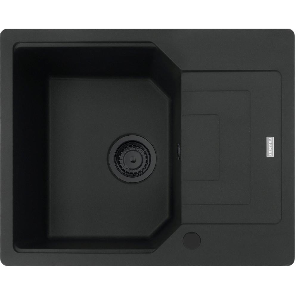 Einbauspüle Urban UBG 611-62 Schwarz - Schwarz, MODERN (62/50cm) - Franke