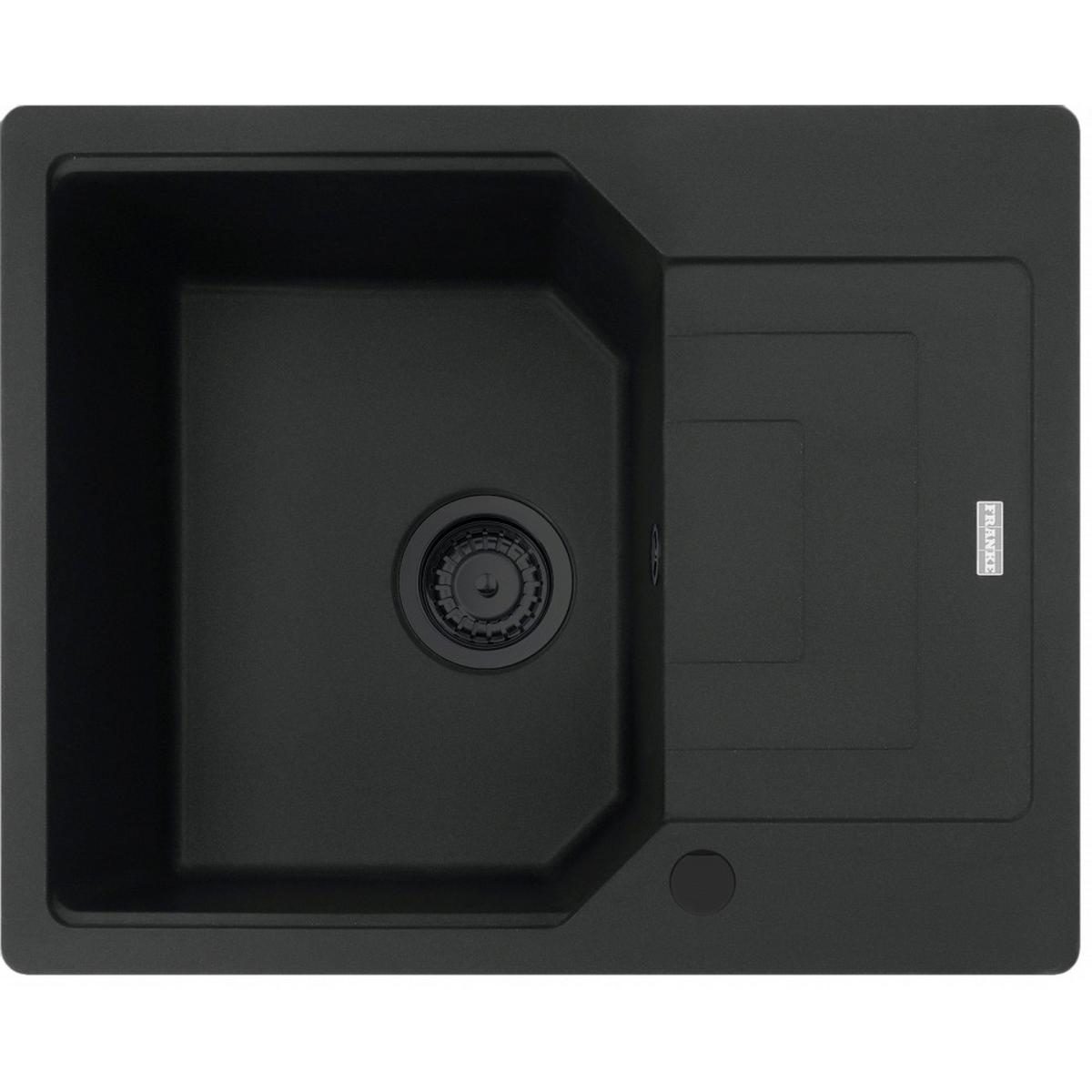 Einbauspüle Urban UBG 611-62 Schwarz - Schwarz, MODERN (62/50cm) - Franke