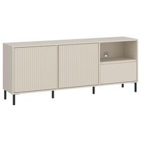 Tv Komoda Avenale - kašmir/crna, Trendi, metal/pločasti materijal (157,8/65,4/40cm) - Modern Living
