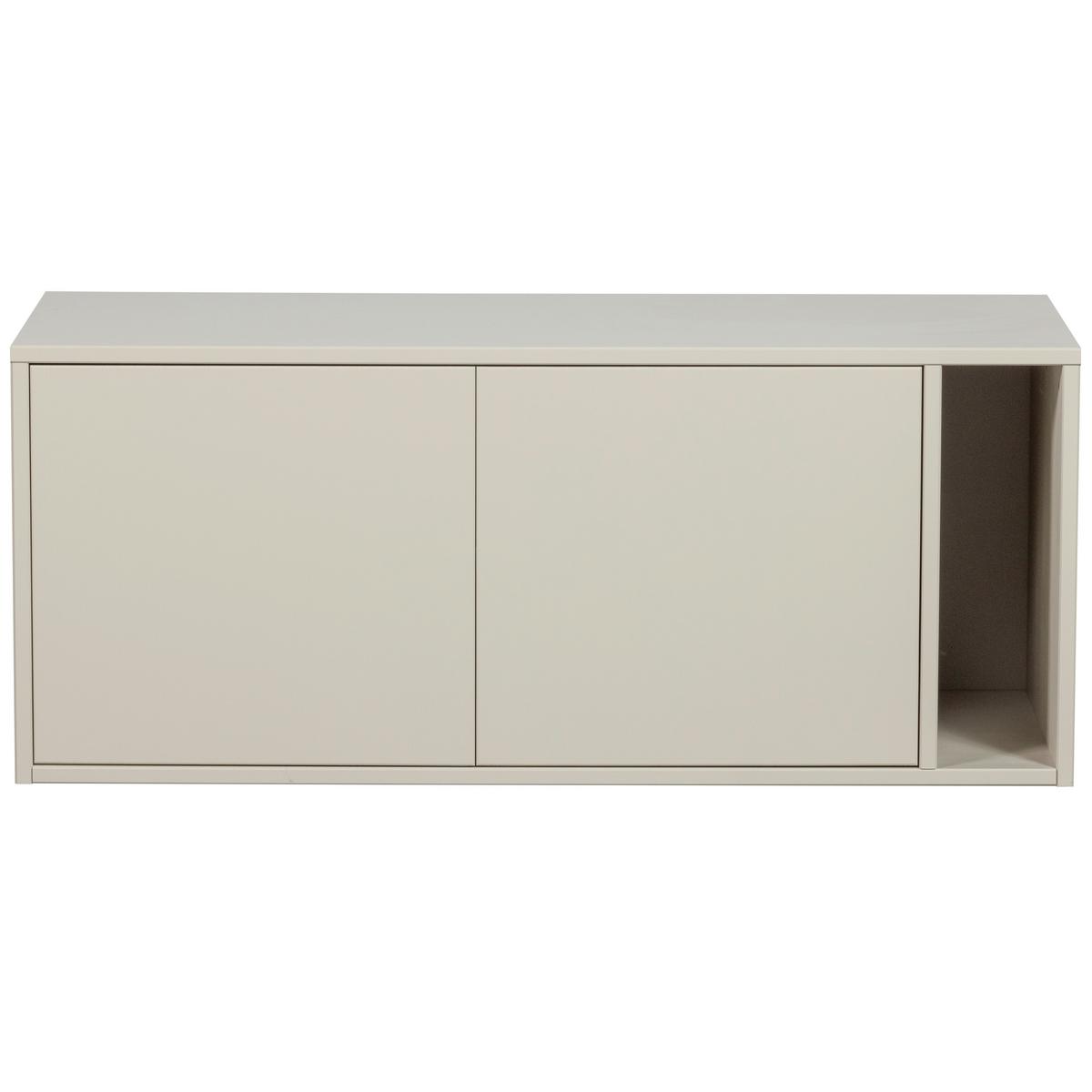 Lowboard Settle Down Grau - Grau, Design, Holz (108/45/44cm) - Livetastic