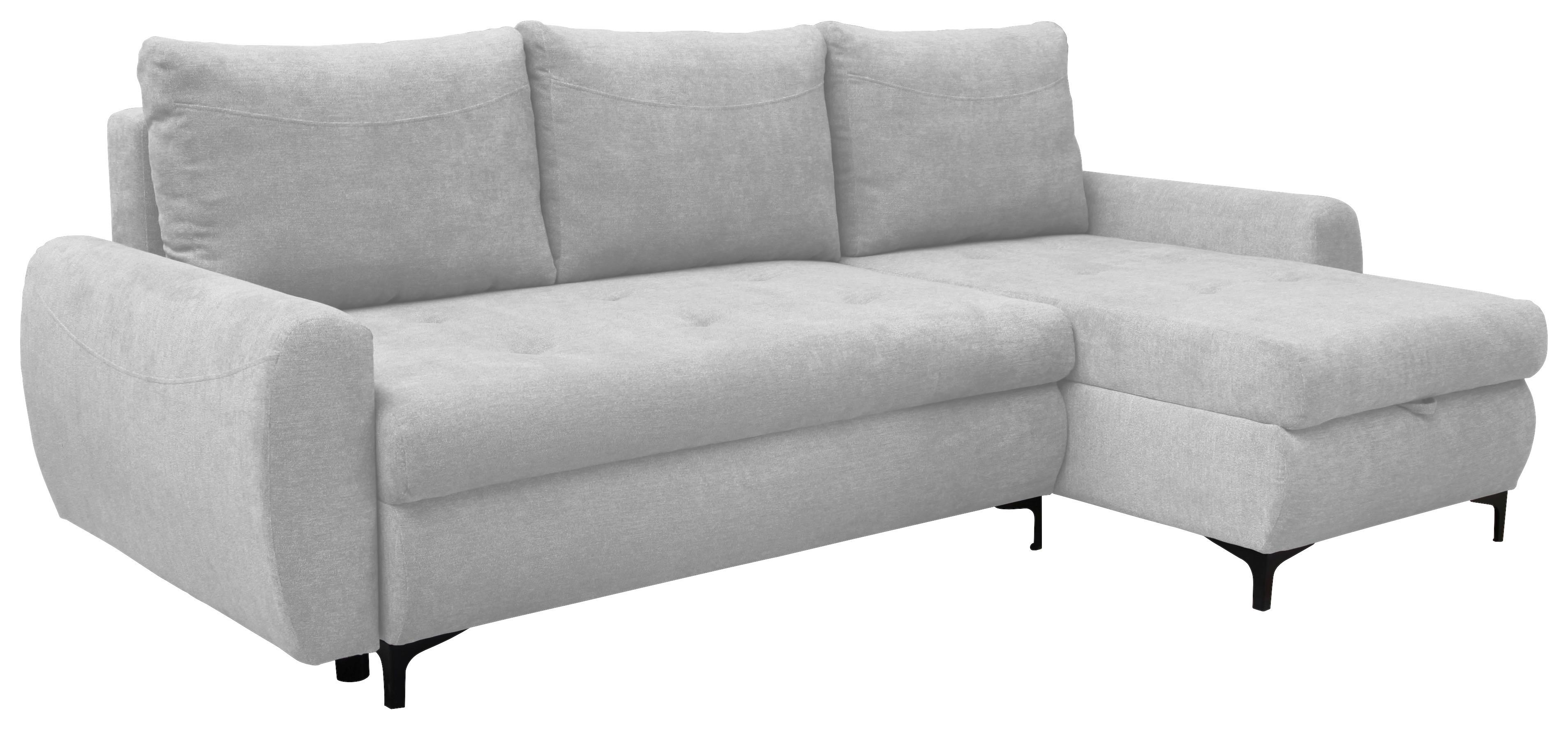 Coltar extensibil ALEN - argintiu, Konventionell, textil (237/146cm) - Livetastic