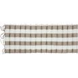 Strandmatte Uni in Türkis, ca. 60x180cm - Weiß/Grau, Textil (60/180cm) - MÖMAX modern living
