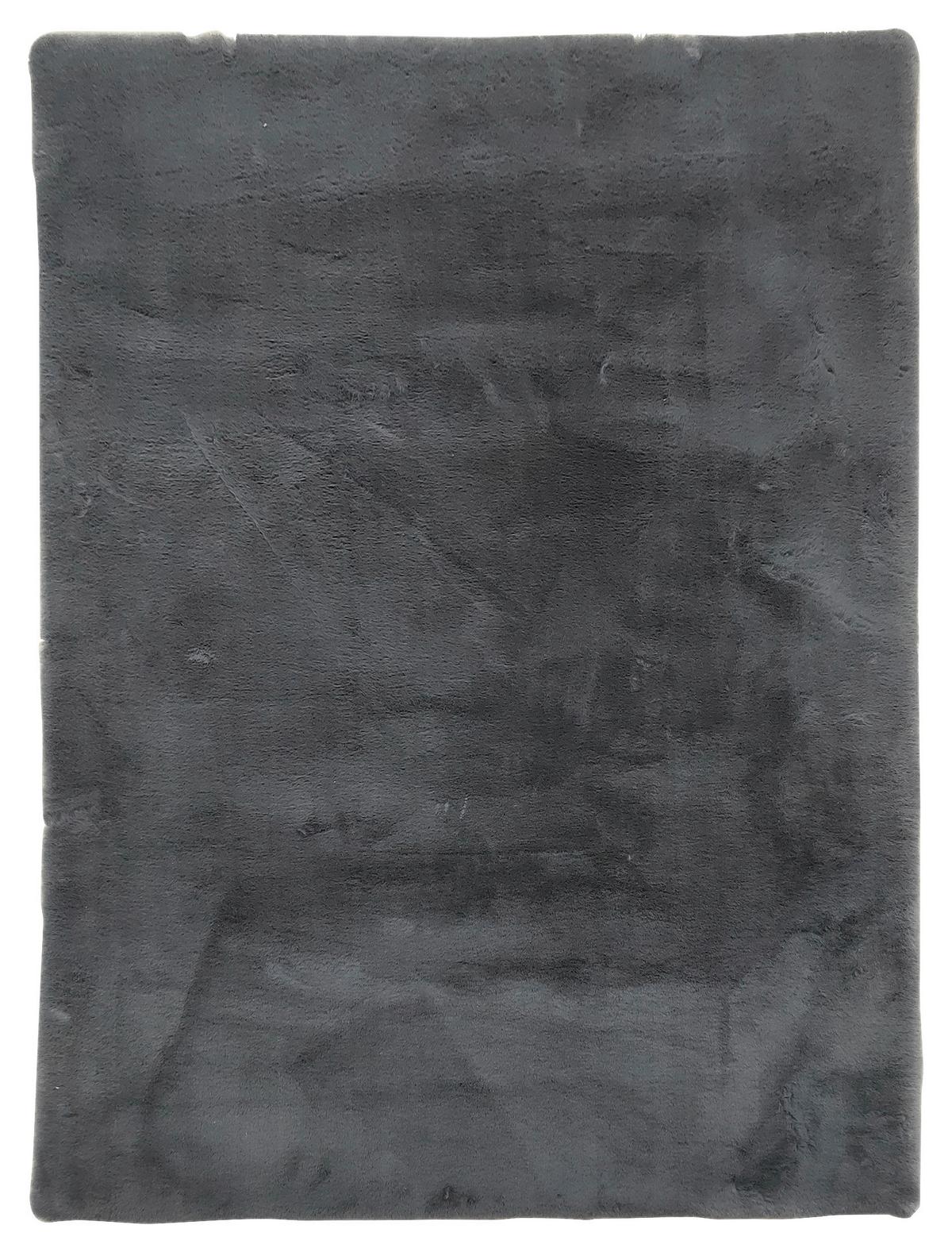 Kunstfell Caroline ca. 160x220cm - Anthrazit, Textil (160/220cm) - Mömax
