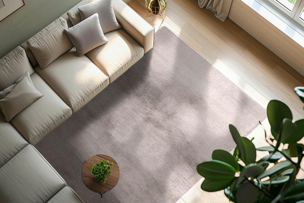 Covor Cu Țesătură Plată My Eternity, Cca. 160x230cm - gri, Design, textil (160/230cm) - Obsession