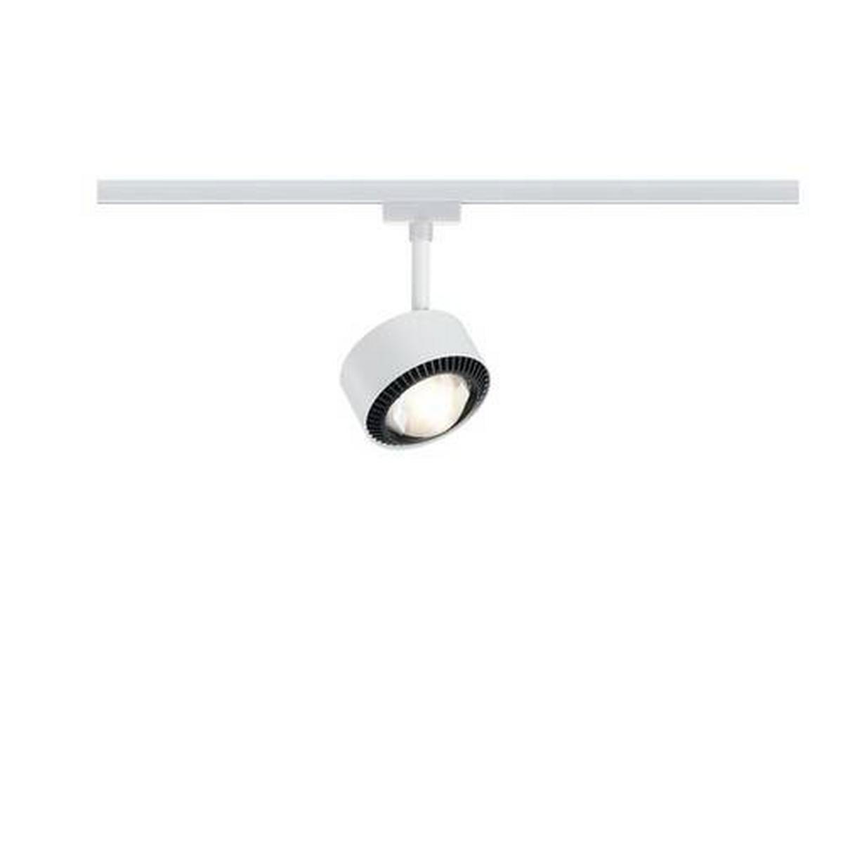 Schienensystem-Strahler Spot Aldan max. 8 Watt - Schwarz/Weiß, Basics, Metall (9,8cm) - Paulmann