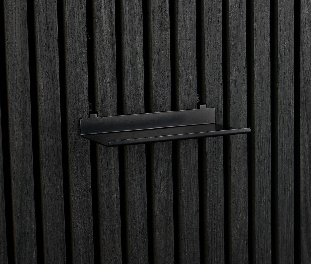 Ablage Grace Schwarz - Schwarz, MODERN, Metall (20/4/10cm) - Mömax