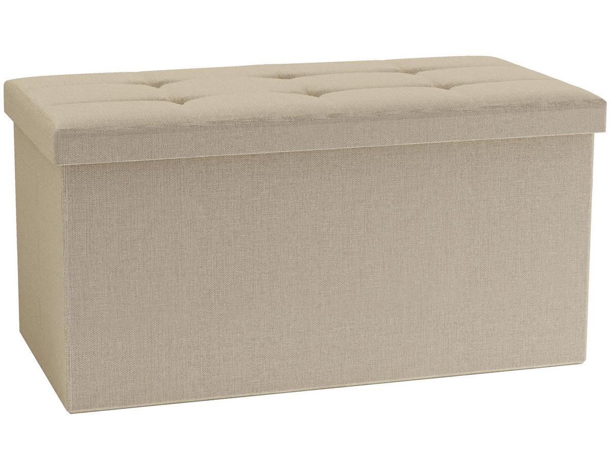 SITZBOX BOXAS - Creme, Basics, Holzwerkstoff/Kunststoff (76/38/38cm) - MID.YOU