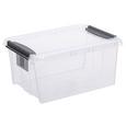 Aufbewahrungsbox Chaos ca. 14l - Transparent, MODERN, Kunststoff (39/29/18,5cm) Aufbewahrungsbox Chaos ca. 14l - Transparent, MODERN, Kunststoff (39/29/18,5cm)