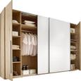 Omara Z Drsnimi Vrati Joker - aluminij/bela, Konvencionalno, umetna masa/leseni material (270/225/61cm) - Mömax modern living Omara Z Drsnimi Vrati Joker - aluminij/bela, Konvencionalno, umetna masa/leseni material (270/225/61cm) - Mömax modern living