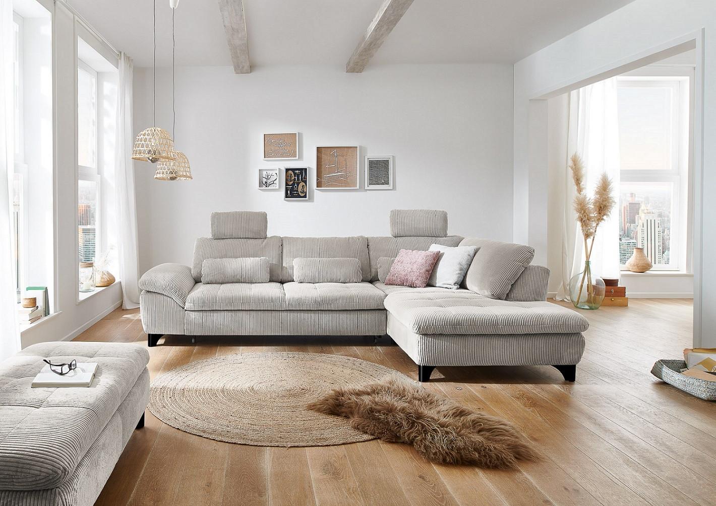 Sedežna Garnitura Mp-In14007 - Moderno (306/197cm) - Premium Living