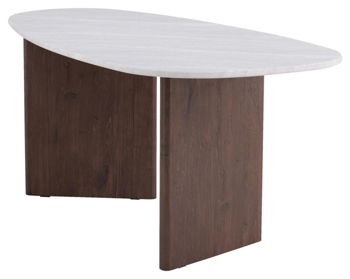 ESSTISCH GRÖNVIK - Hellgrau/Mokka, Design, Holzwerkstoff (180/90/75cm) - Livetastic