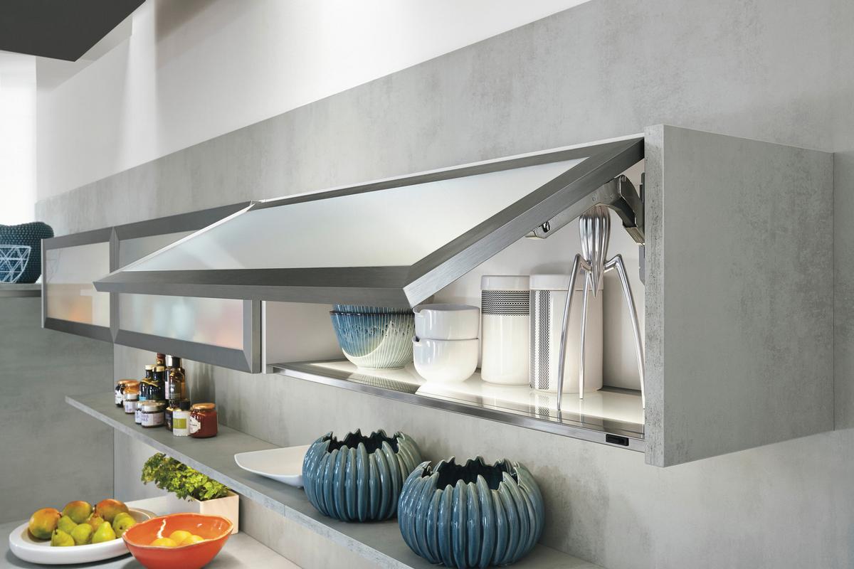 Zabudowa kuchenna RIGA - Modern, materiał drewnopochodny