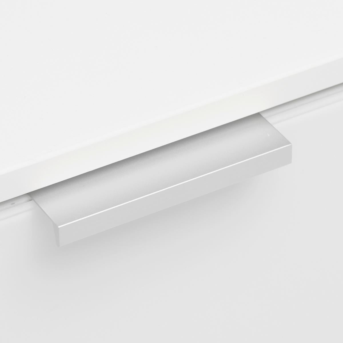 NOPTIERA FIFTY - alb, Konventionell, sticlă/material pe bază de lemn (40/61/42cm) - Premium Living