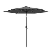 PARASOL PRZECIWSŁONECZNY MERIA - ciemnoszary, Modern, metal/tkanina - Ambia Garden