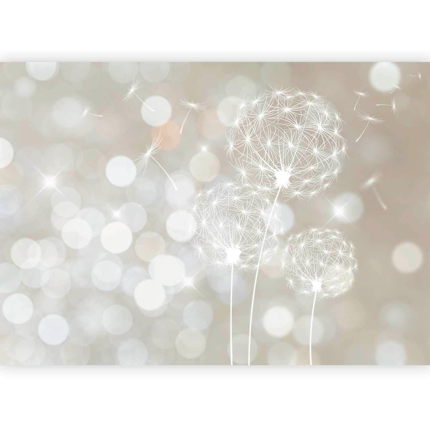 Fototapeta The Ballad Of Beauty, 250x175cm - bela/bež, Trendi, tekstil (250/175cm) - artgeist